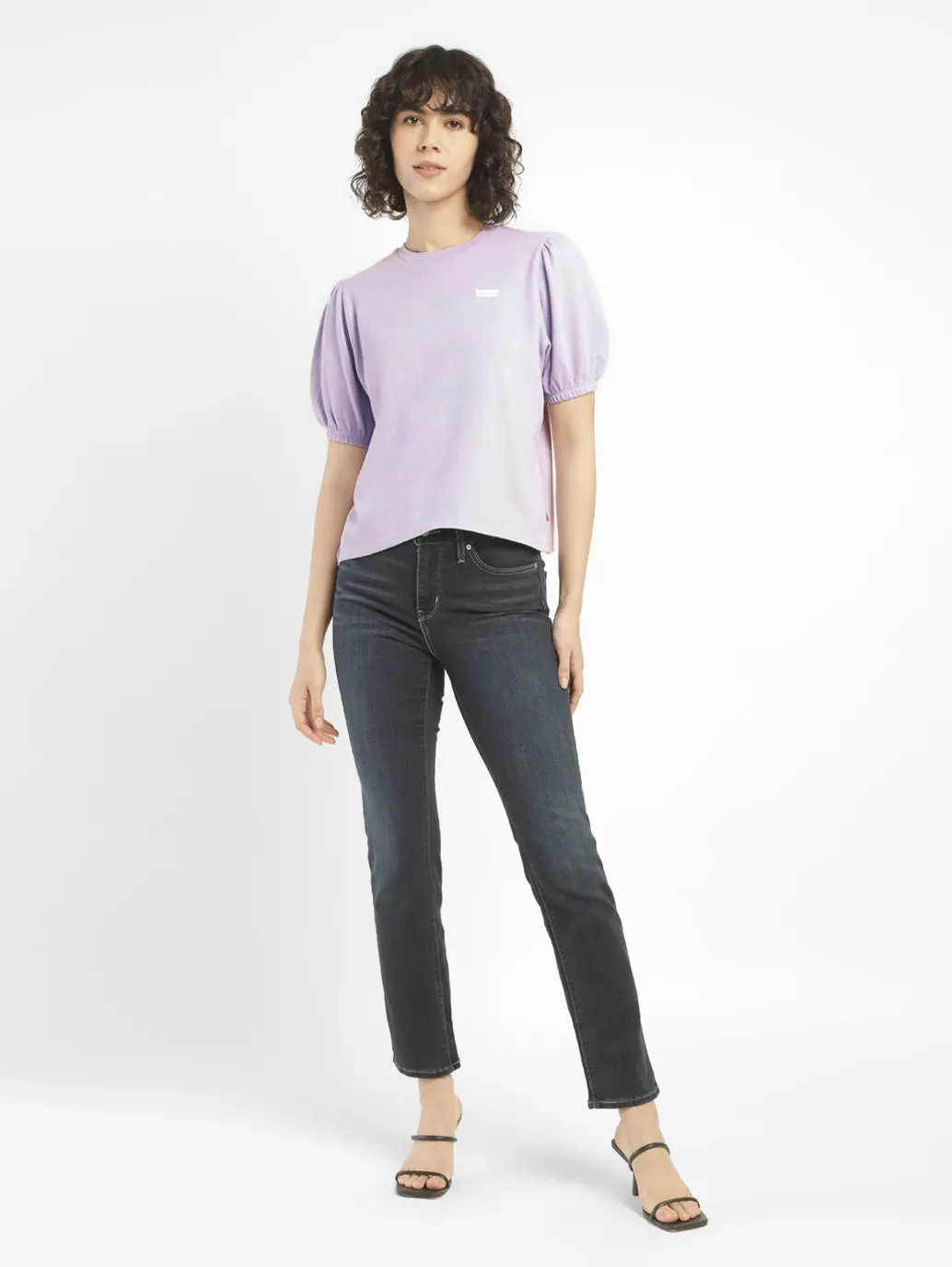 Women's Self Design Round Neck Top 5