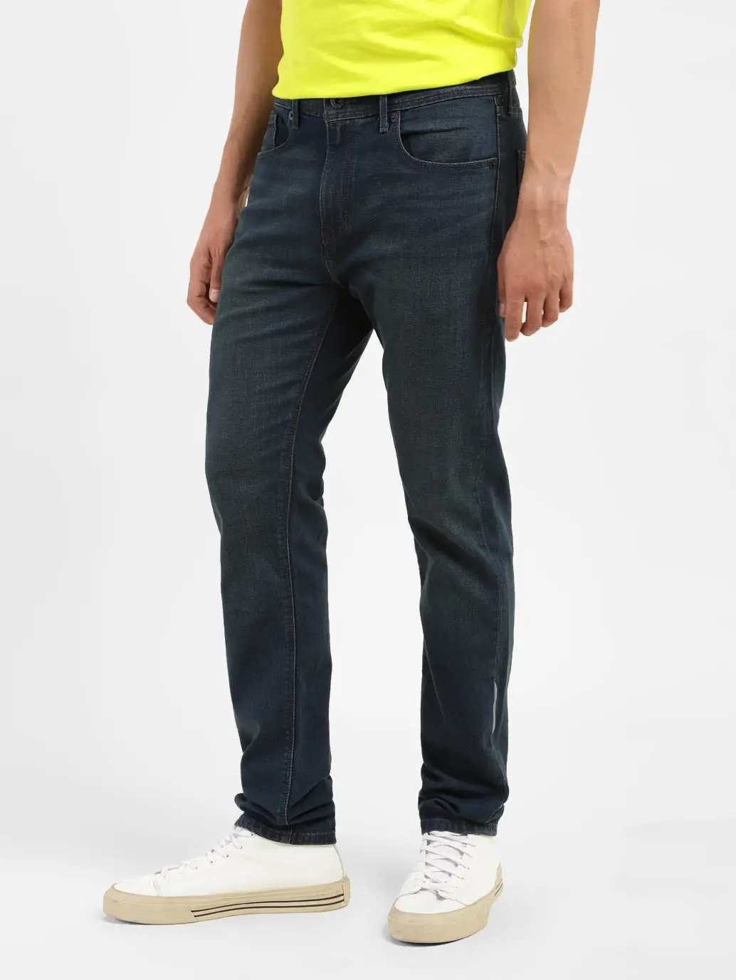 Men's 512 Blue Slim Tapered Fit Mid Rise Jeans 5