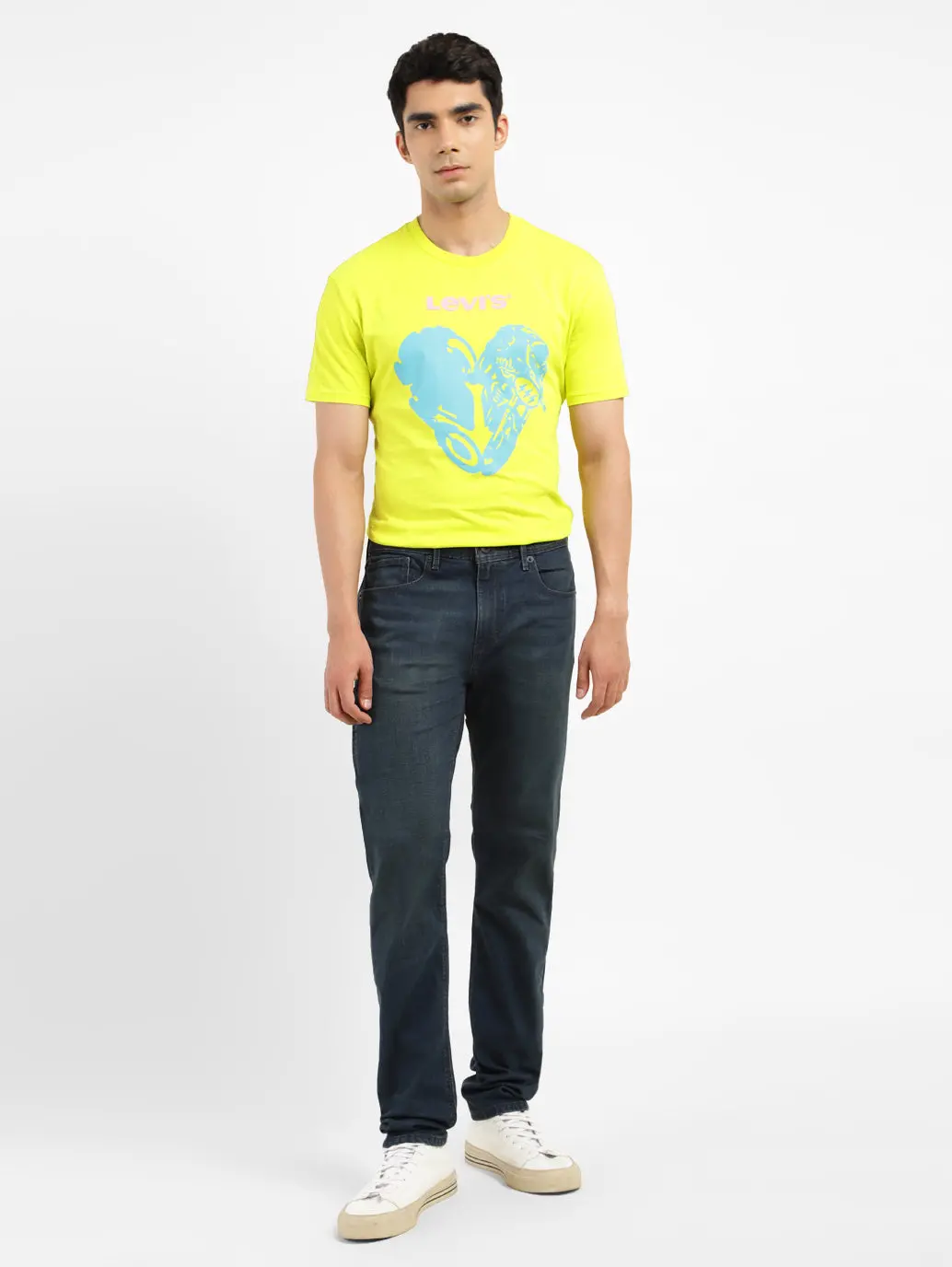 Men's 512 Blue Slim Tapered Fit Mid Rise Jeans 8