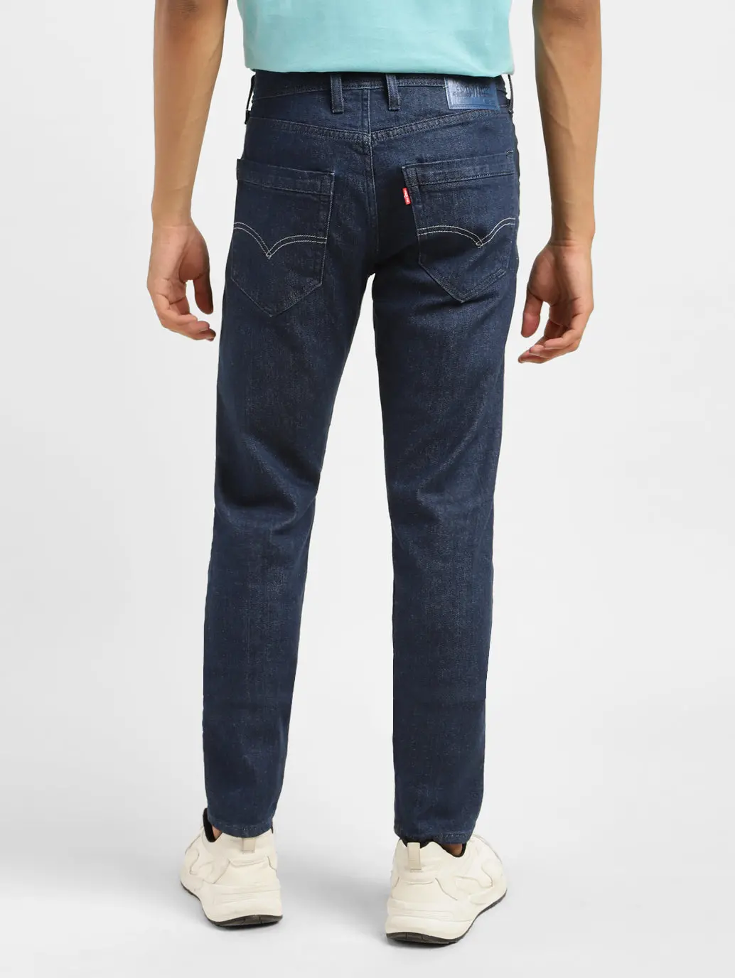 Men's 512 Blue Slim Tapered Fit Mid Rise Jeans 3
