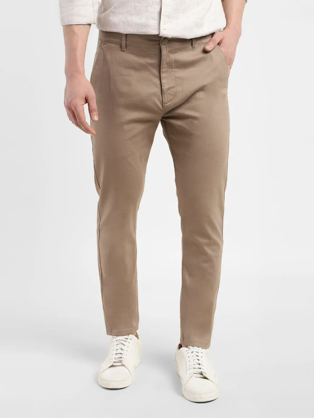 Men's Slim Tapered Fit Trousers 1