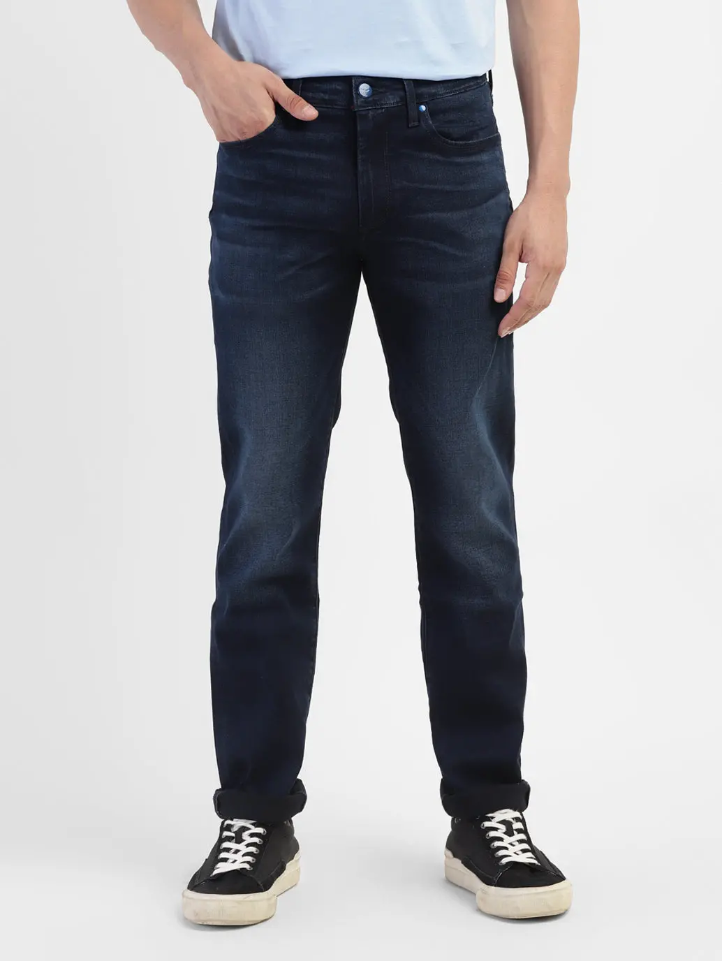 Men's Redloop 511 Blue Slim Fit Mid Rise Jeans 2