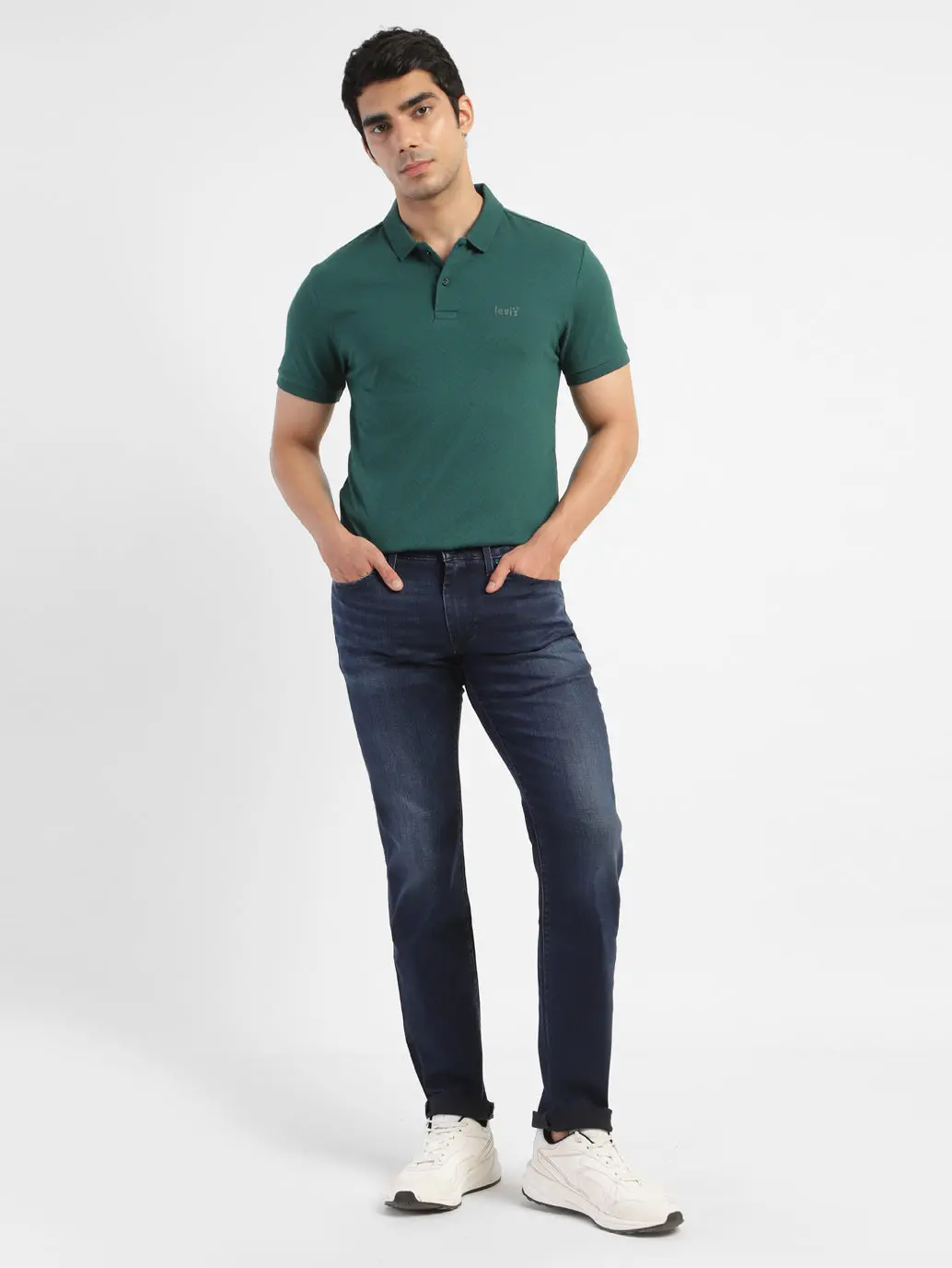 Men's Redloop 511 Blue Slim Fit Mid Rise Jeans 1