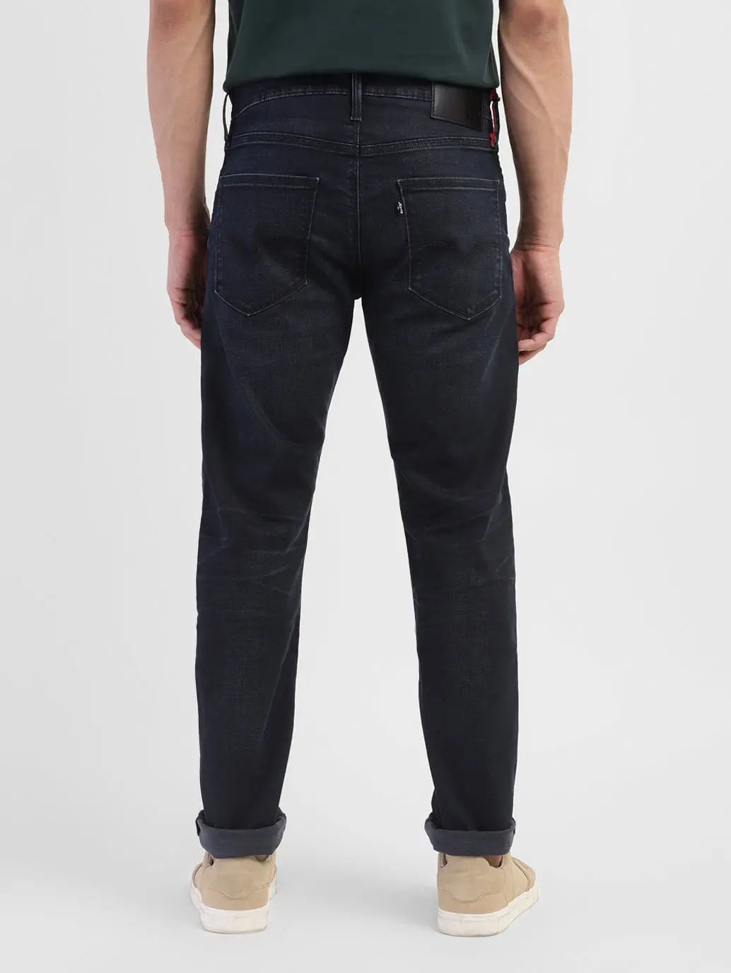 Men's Redloop 512 Blue Slim Tapered Fit Mid Rise Jeans 3