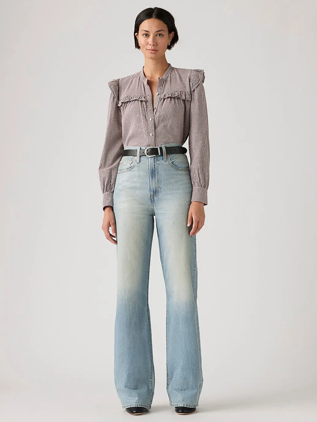 Women's Ribcage Wide-Leg Jeans 1
