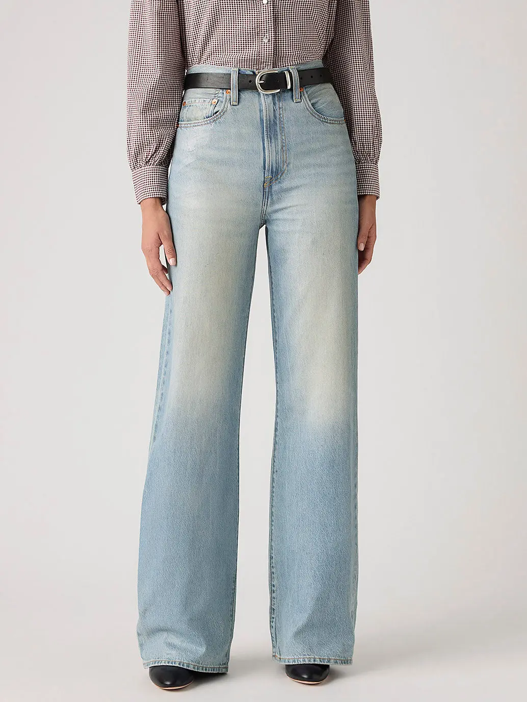 Women's Ribcage Wide-Leg Jeans 2