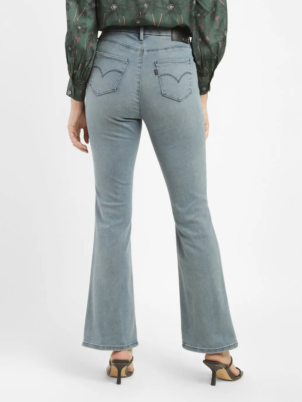Women's Redloop 725 Blue Bootcut Fit High Rise Jeans 2