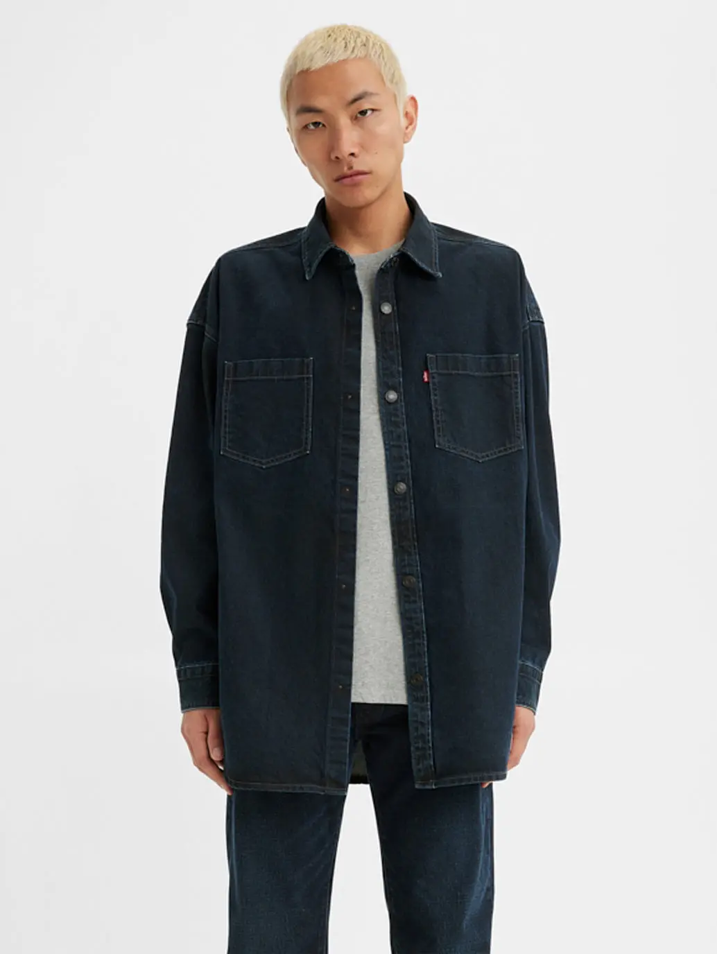 Men's Solid Spread Collar Regular Fit Jackets 1