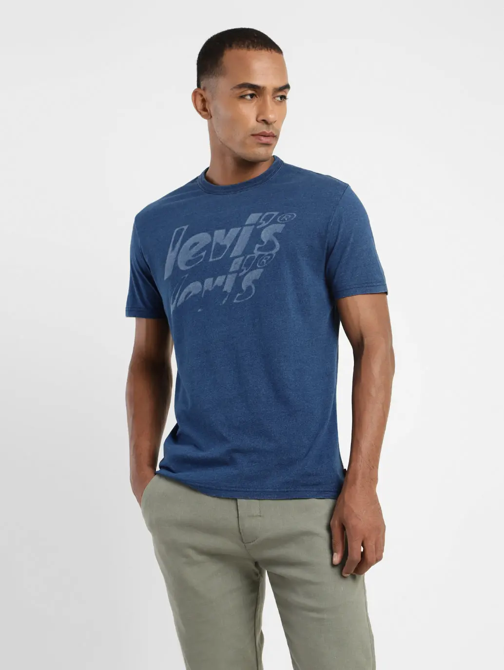 Men's Brand Logo Slim Fit T-Shirt 2