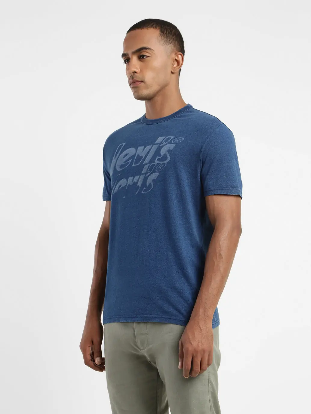 Men's Brand Logo Slim Fit T-Shirt 4