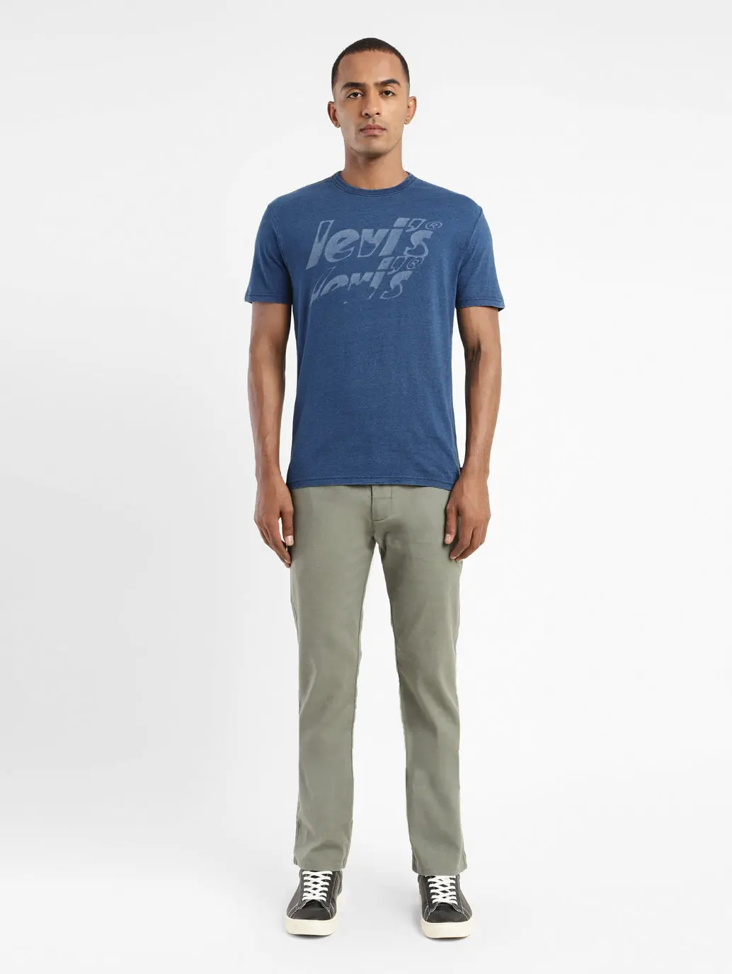 Men's Brand Logo Slim Fit T-Shirt 6