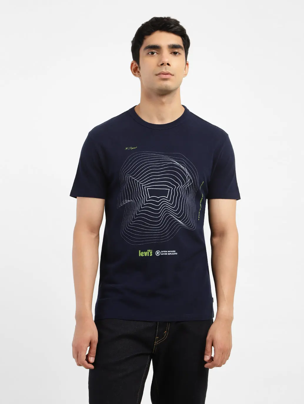 Men's Graphic Print Slim Fit T-Shirt 1