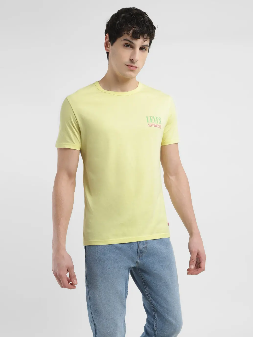 Men's Graphic Print Crew Neck T-Shirt 1