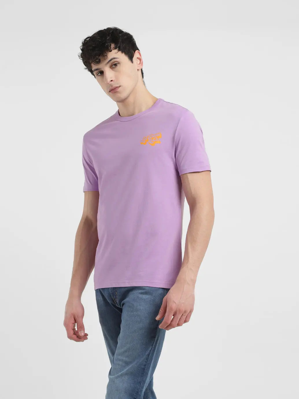 Men's Graphic Print Crew Neck T-Shirt 1