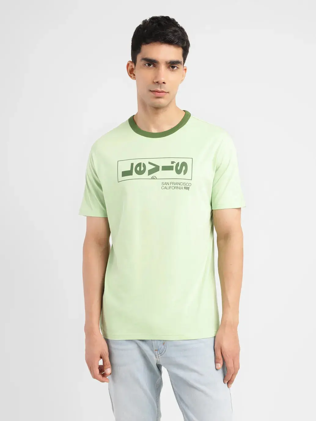 Men's Brand Logo Slim Fit T-Shirt 2