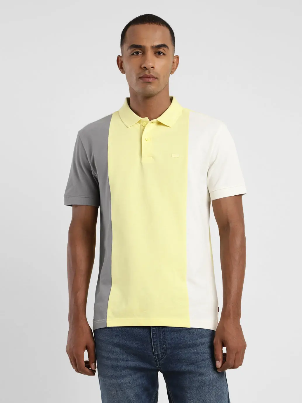 Men's Colorblock Polo T-Shirt 1