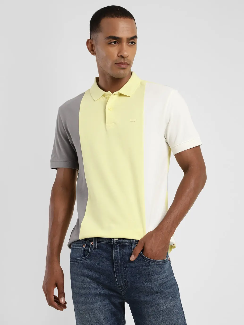 Men's Colorblock Polo T-Shirt 2