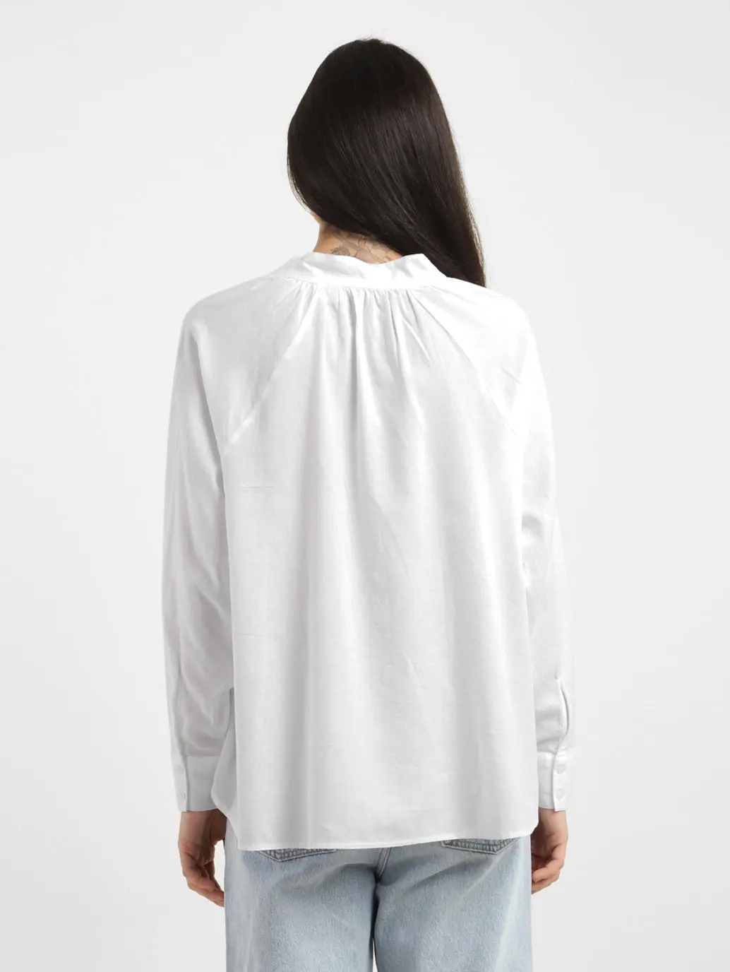 Women's Solid Band Neck Top 3