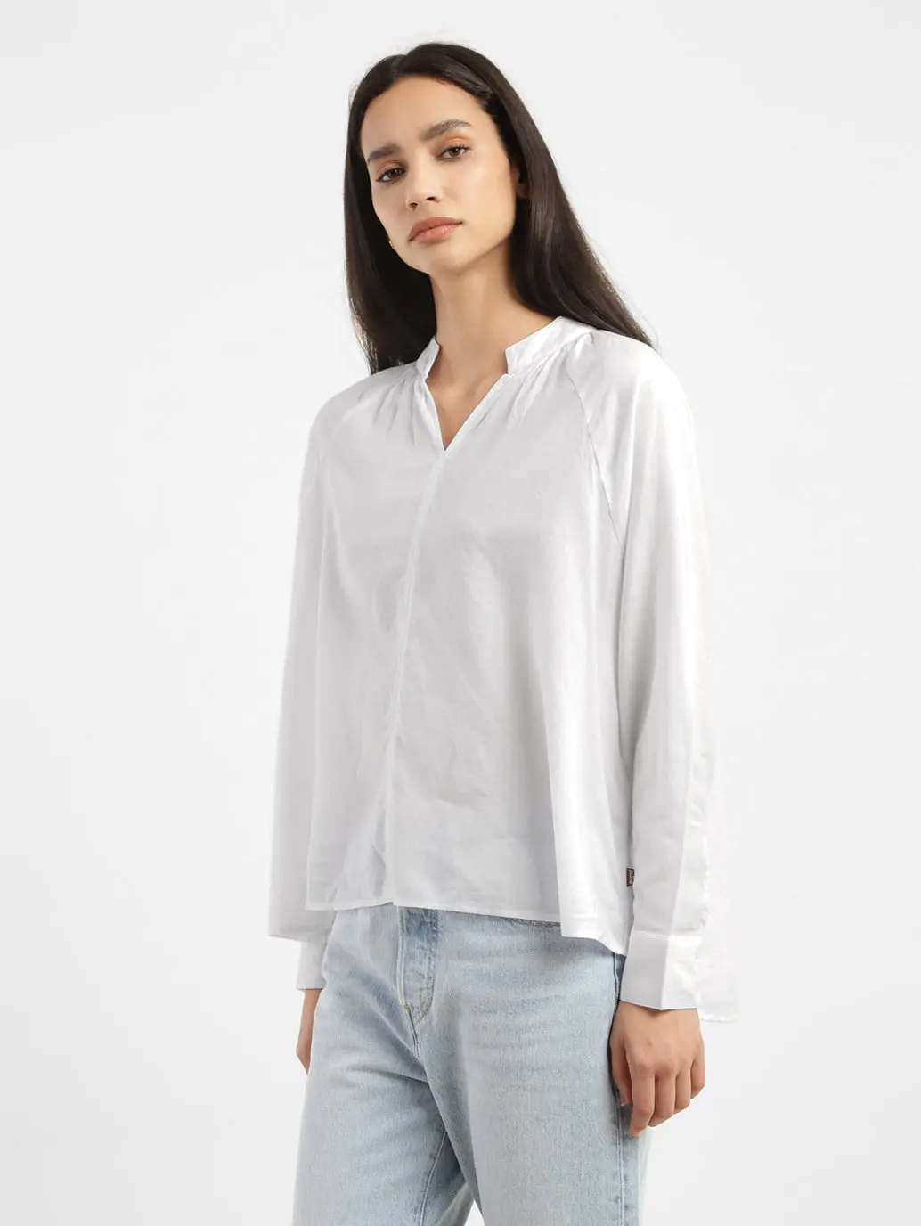 Women's Solid Band Neck Top 4