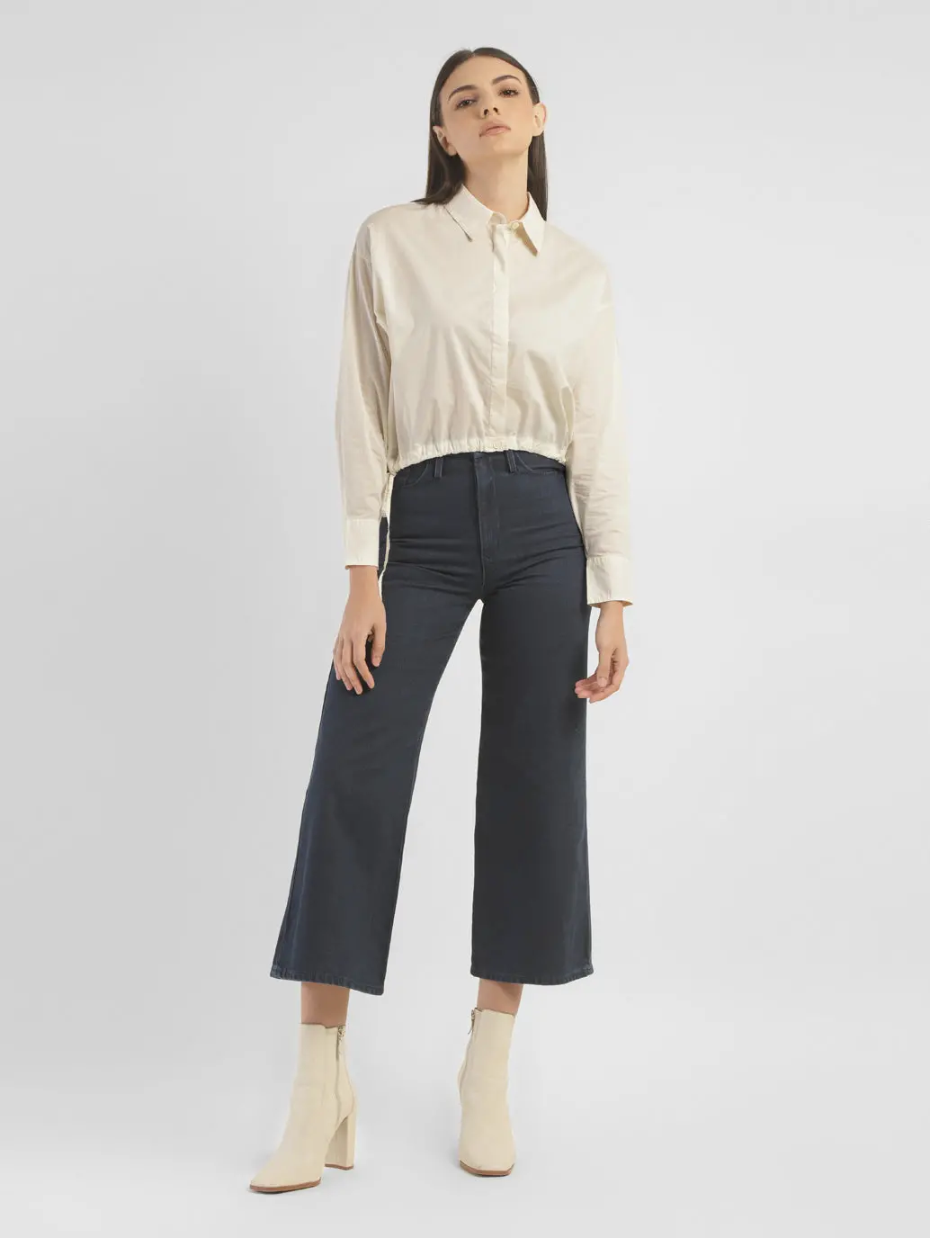 Women's Solid Relaxed Fit Shirt 1