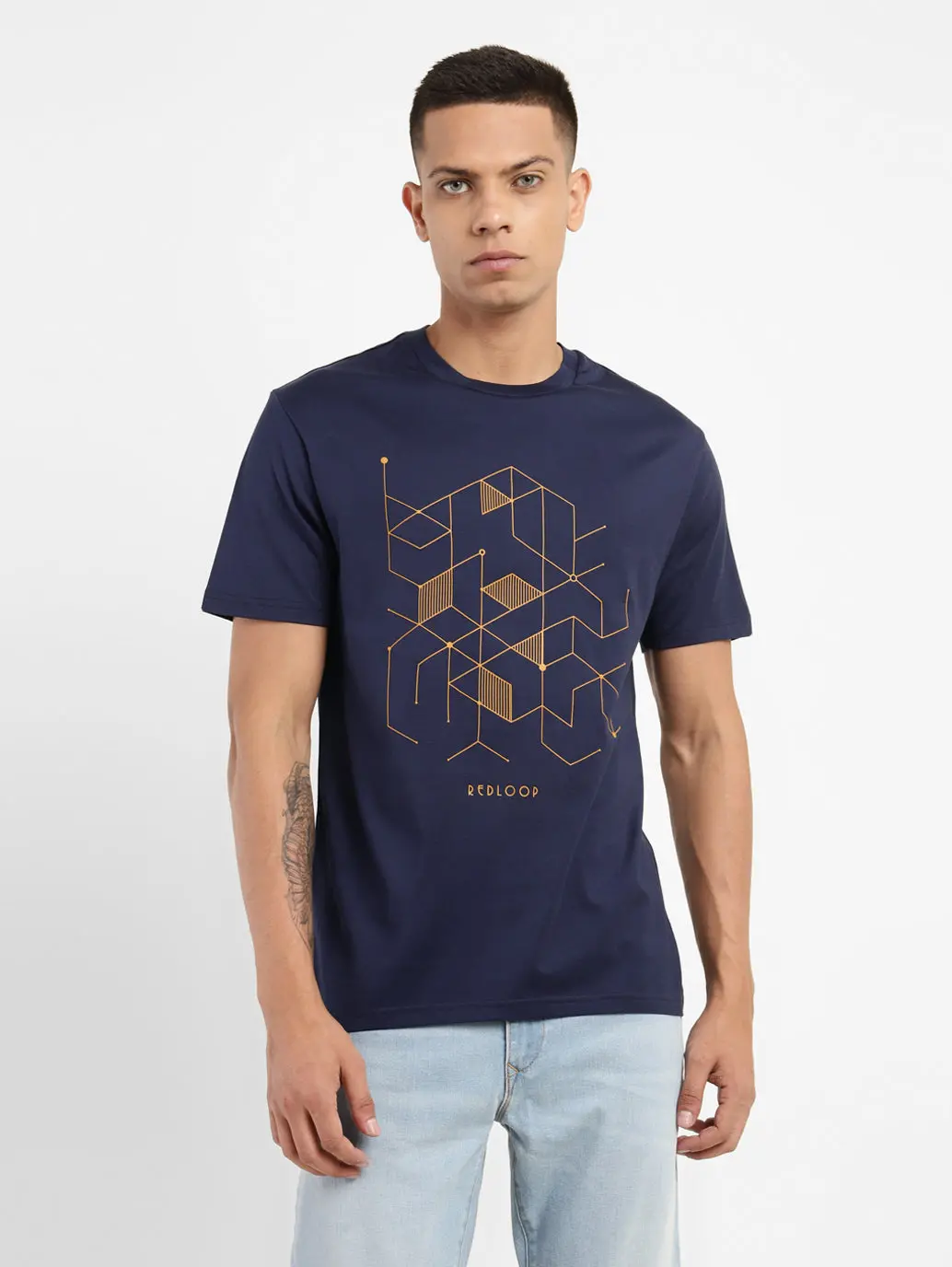Men's Graphic Crew Neck T-Shirt 1