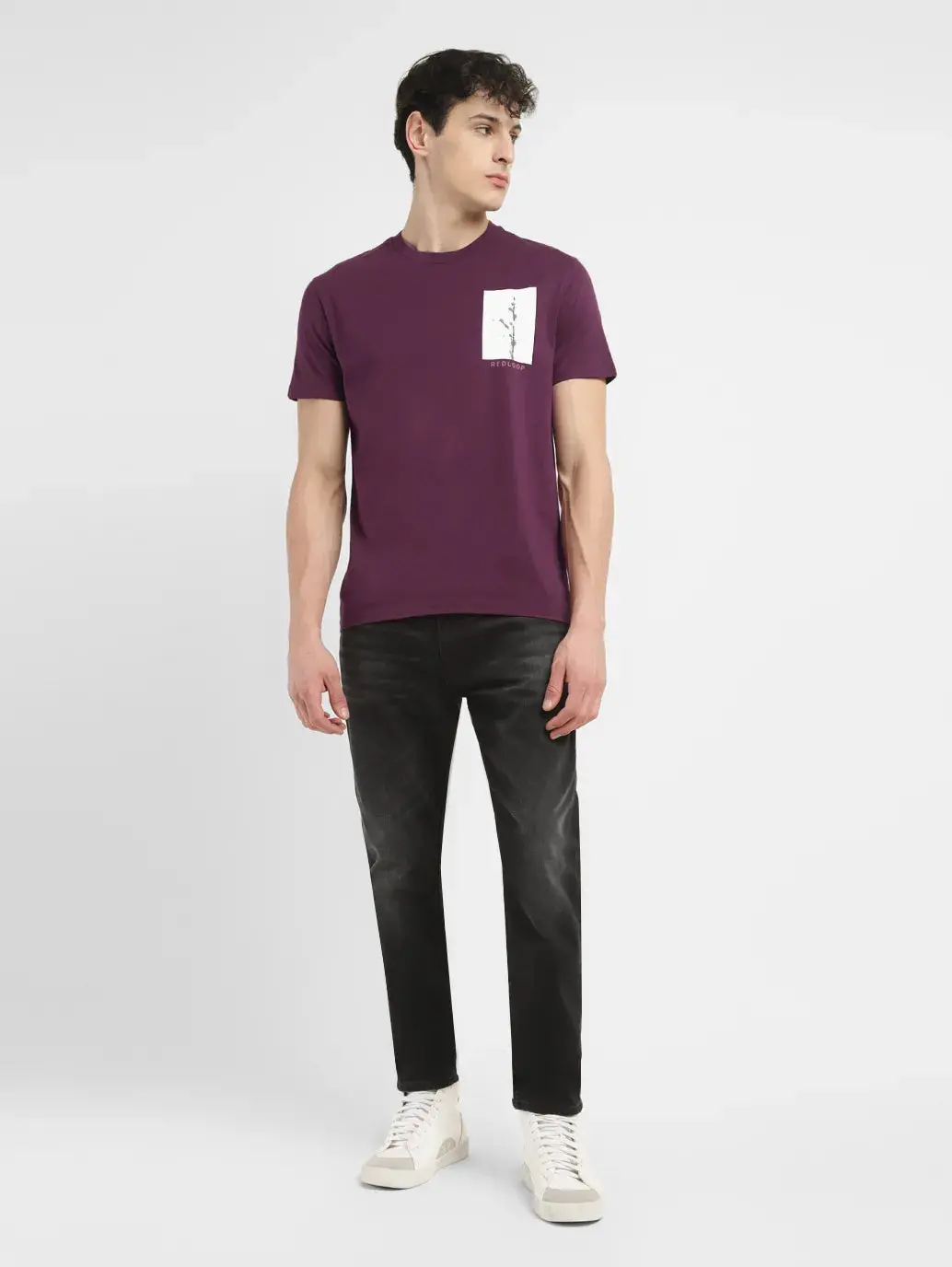 Men's Redloop Graphic Slim Fit T-Shirt 1