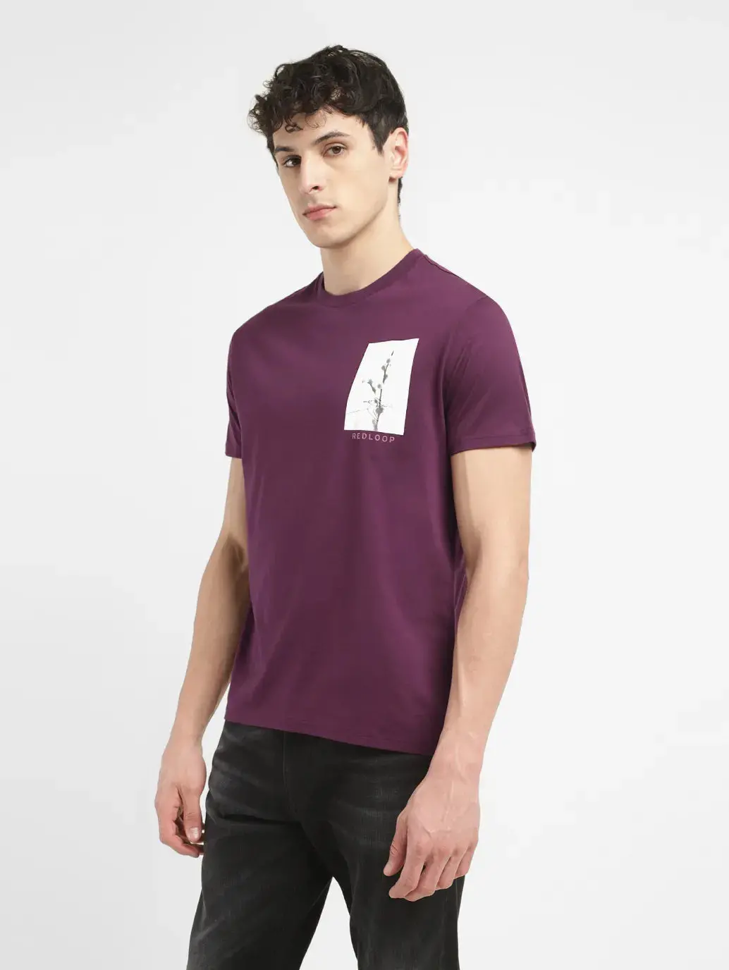 Men's Redloop Graphic Slim Fit T-Shirt 4