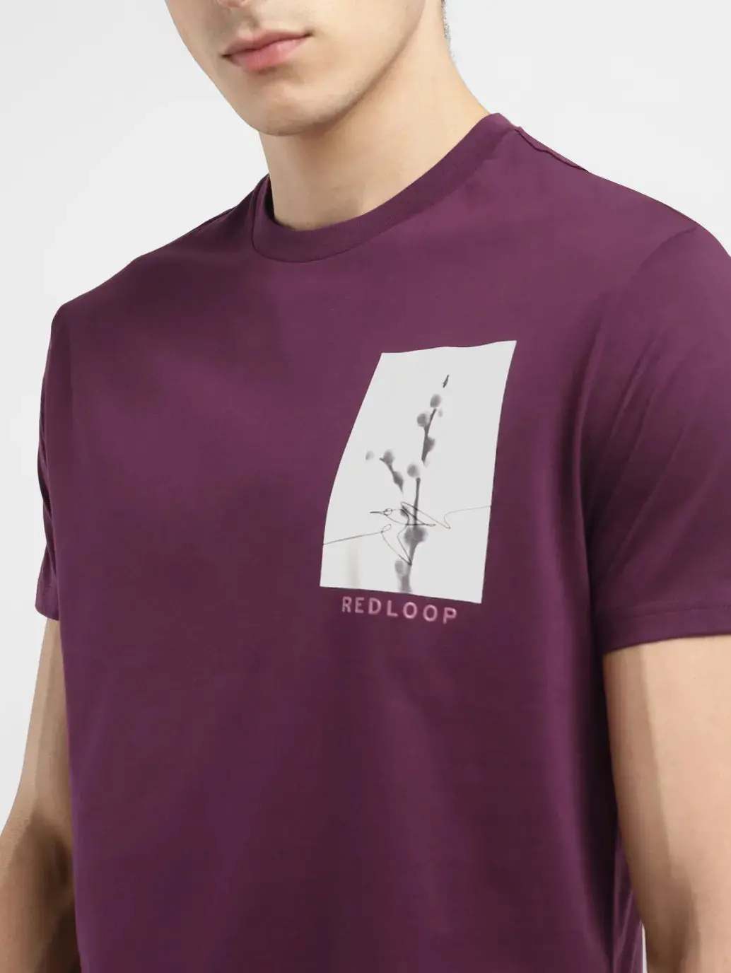 Men's Redloop Graphic Slim Fit T-Shirt 5