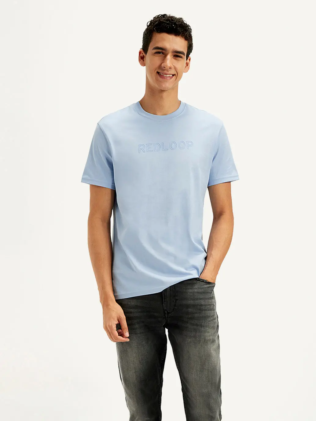 Men's Redloop Printed Slim Fit T-Shirt 1