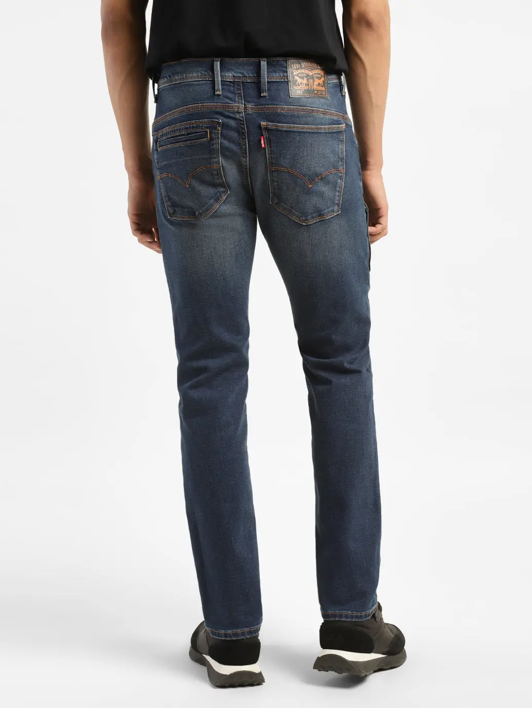 Men's 511 Blue Slim Fit Mid Rise Jeans 3