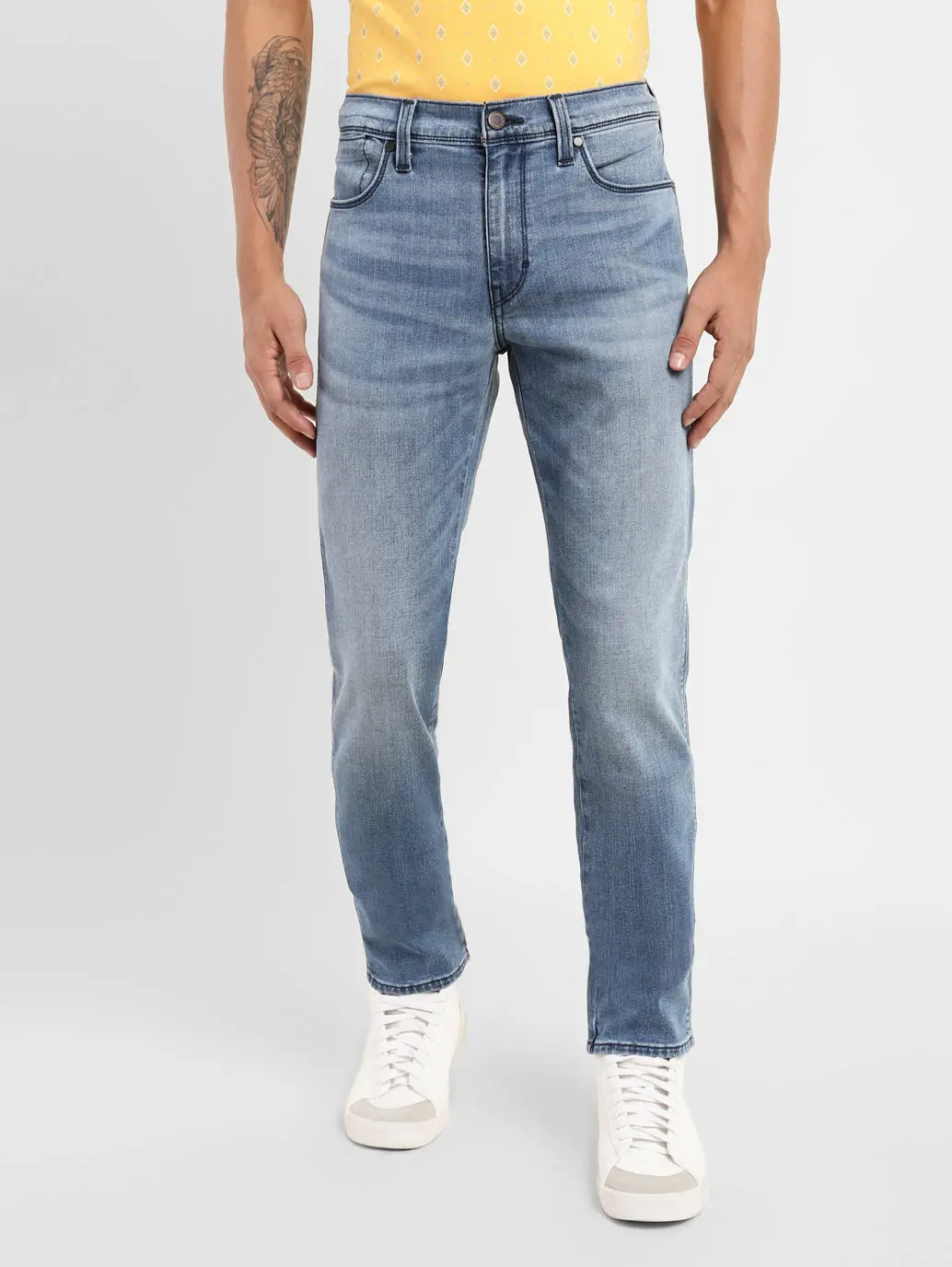 Men's 511 Blue Slim Fit Mid Rise Jeans 1