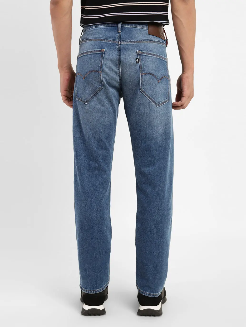 Men's Redloop 511 Blue Slim Fit Mid Rise Jeans 3