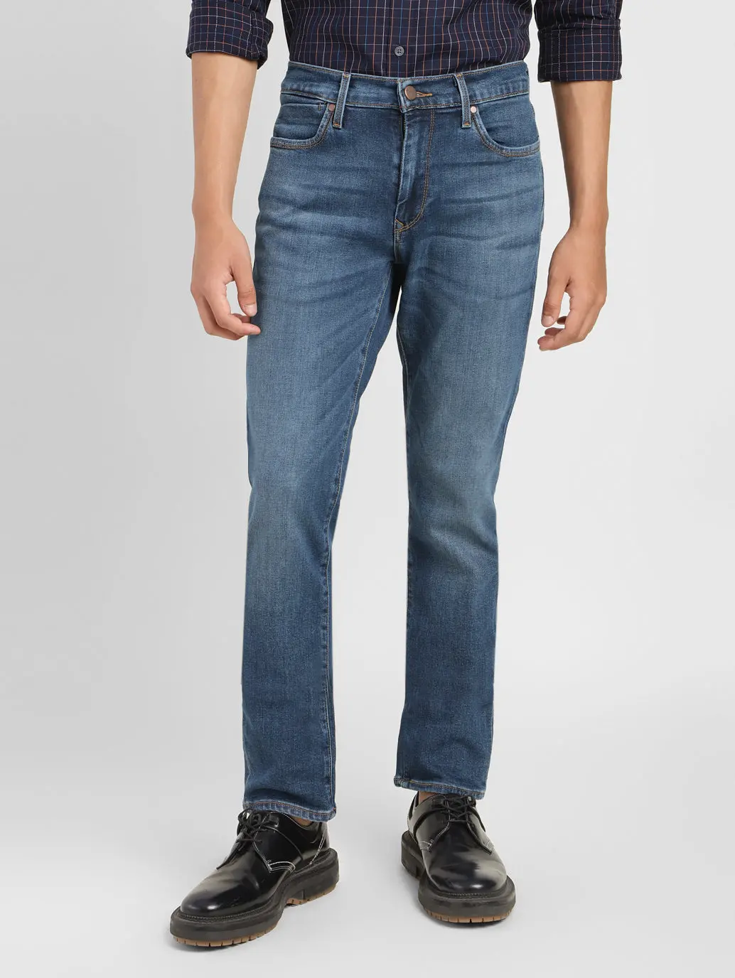 Men's Redloop 511 Blue Slim Fit Mid Rise Jeans 1
