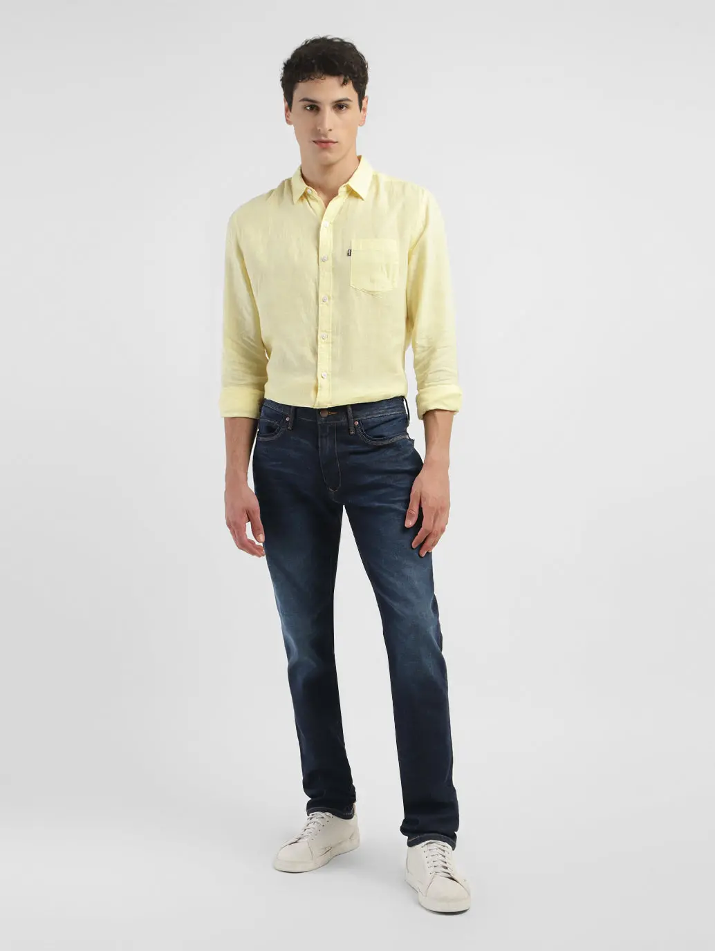 Men's Redloop 511 Blue Slim Fit Mid Rise Jeans 1