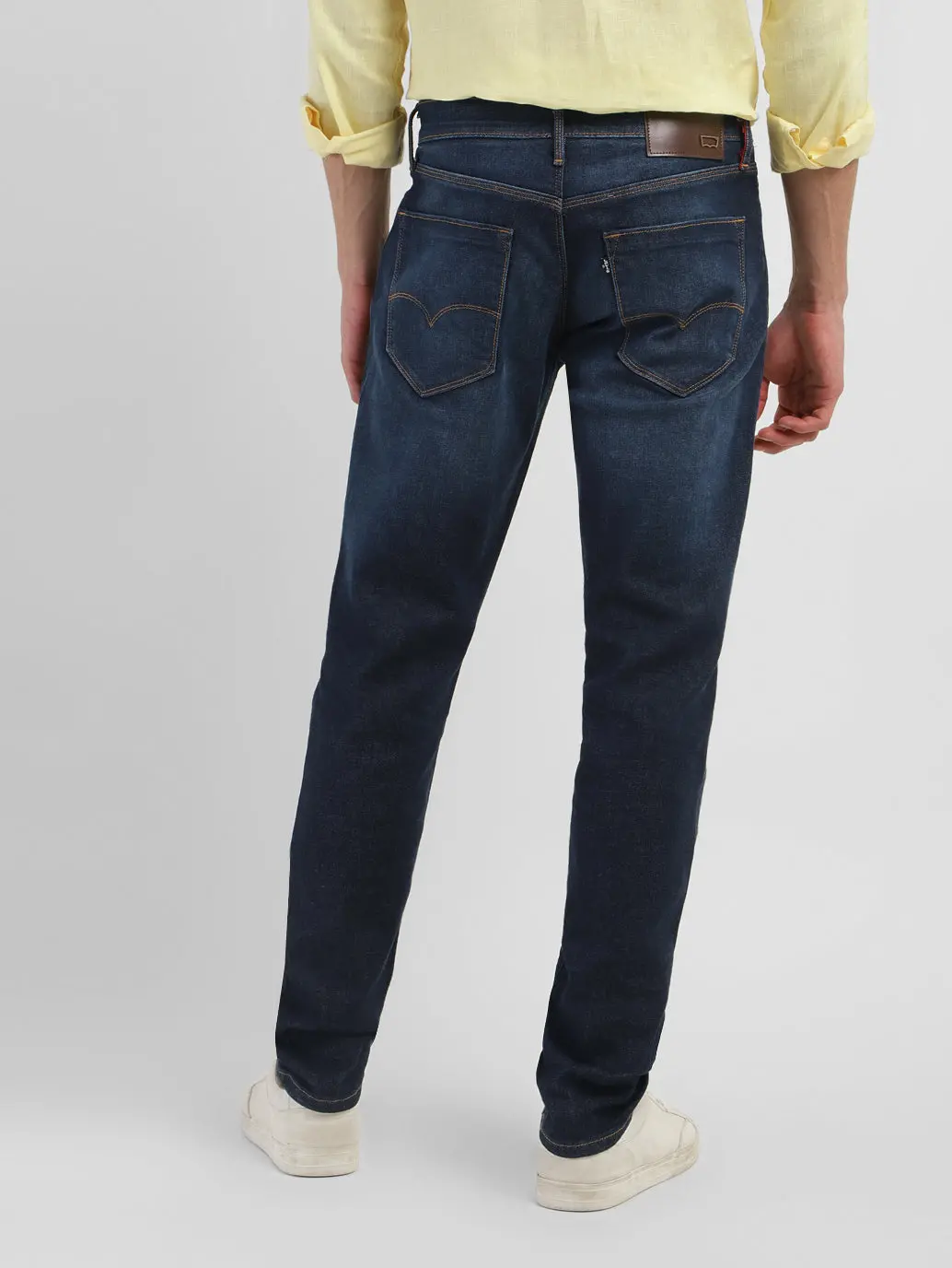 Men's Redloop 511 Blue Slim Fit Mid Rise Jeans 3