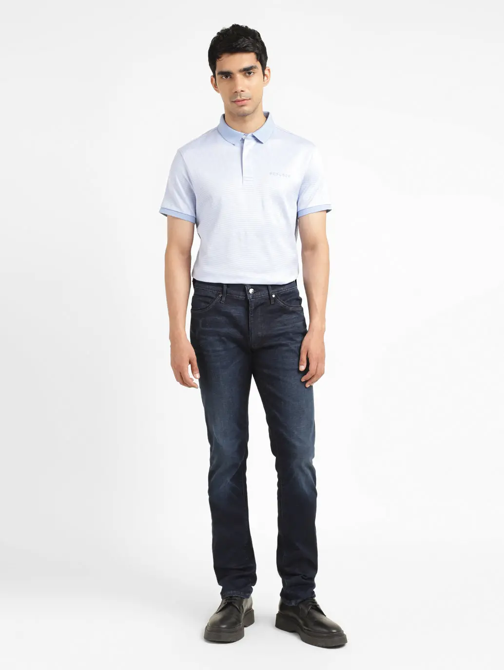 Men's Redloop 511 Blue Slim Fit Mid Rise Jeans 1