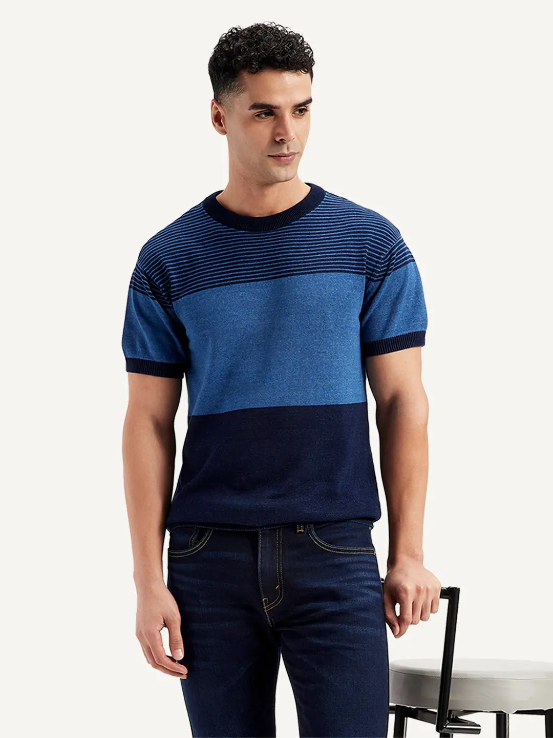 Men's Colorblock Slim Fit T-Shirt 1