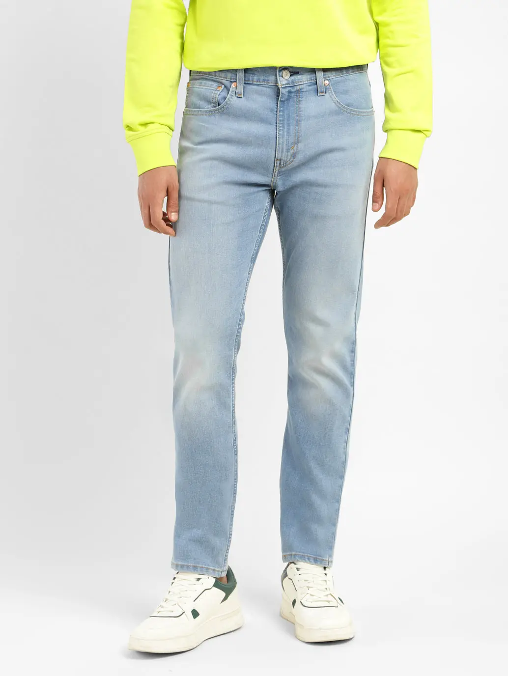 Men's 512 Blue Slim Tapered Fit Mid Rise Jeans 8
