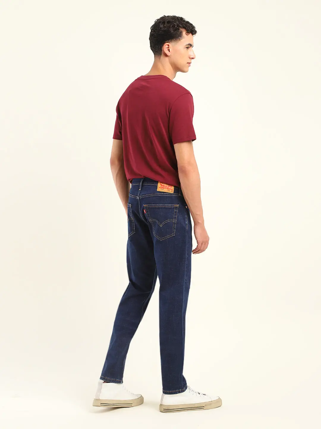 Men's 512 Blue Slim Tapered Fit Mid Rise Jeans 2