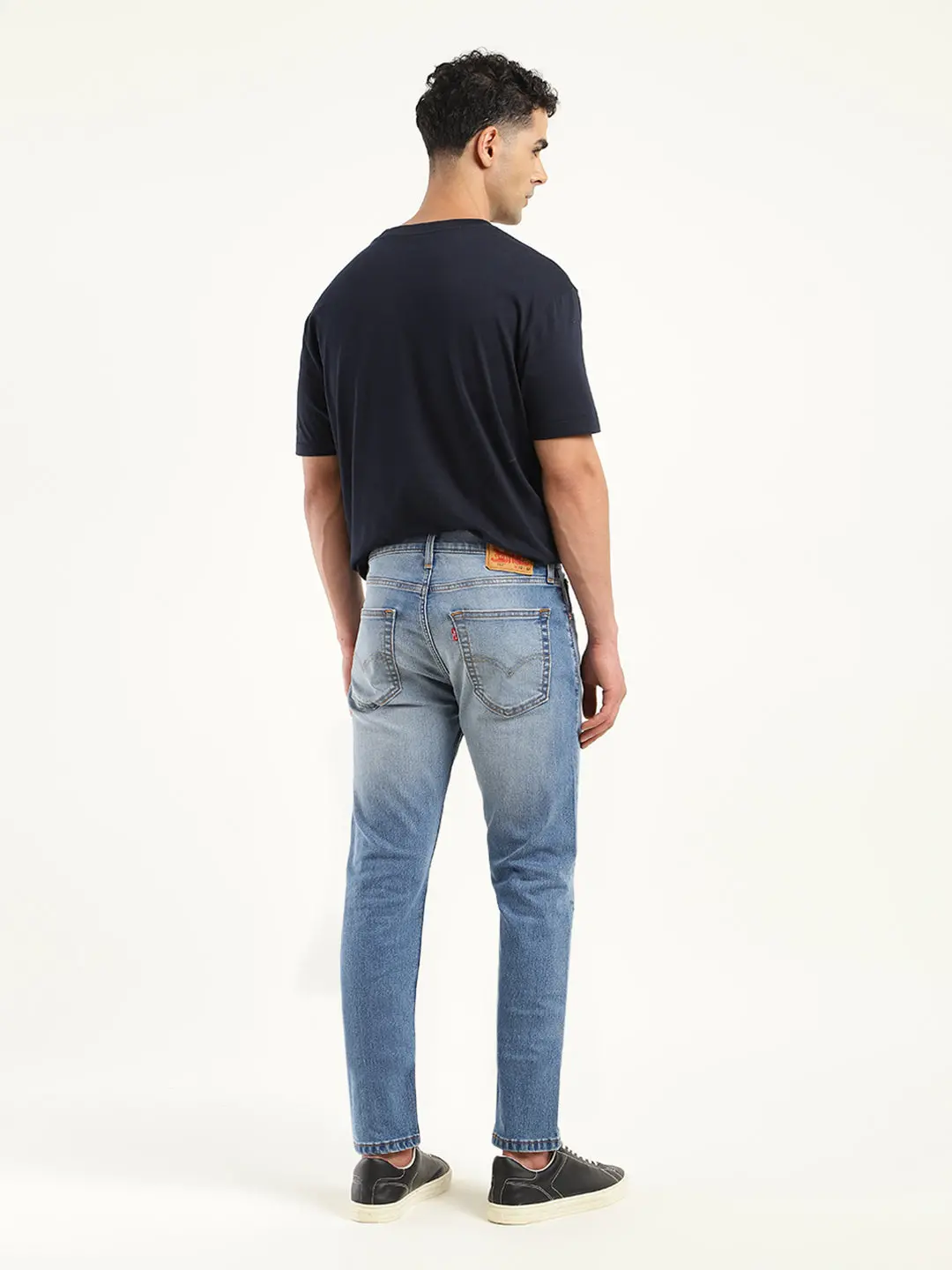 Men's 512 Blue Slim Tapered Fit Mid Rise Jeans 2