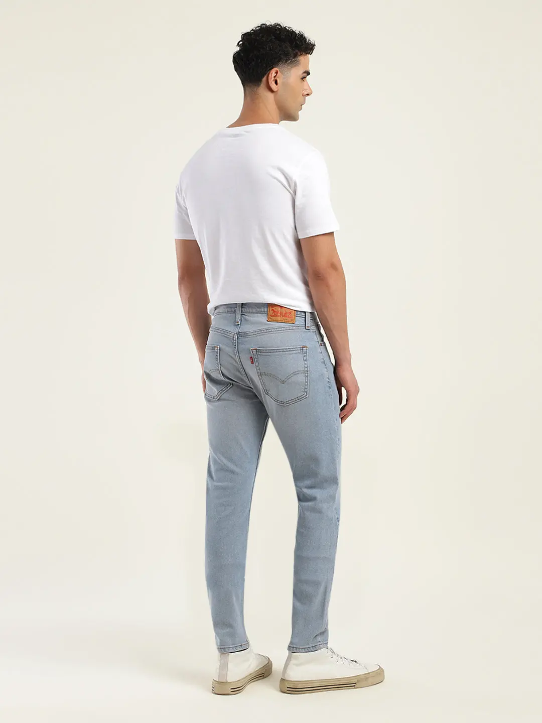 Men's 512 Blue Slim Tapered Fit Mid Rise Jeans 2