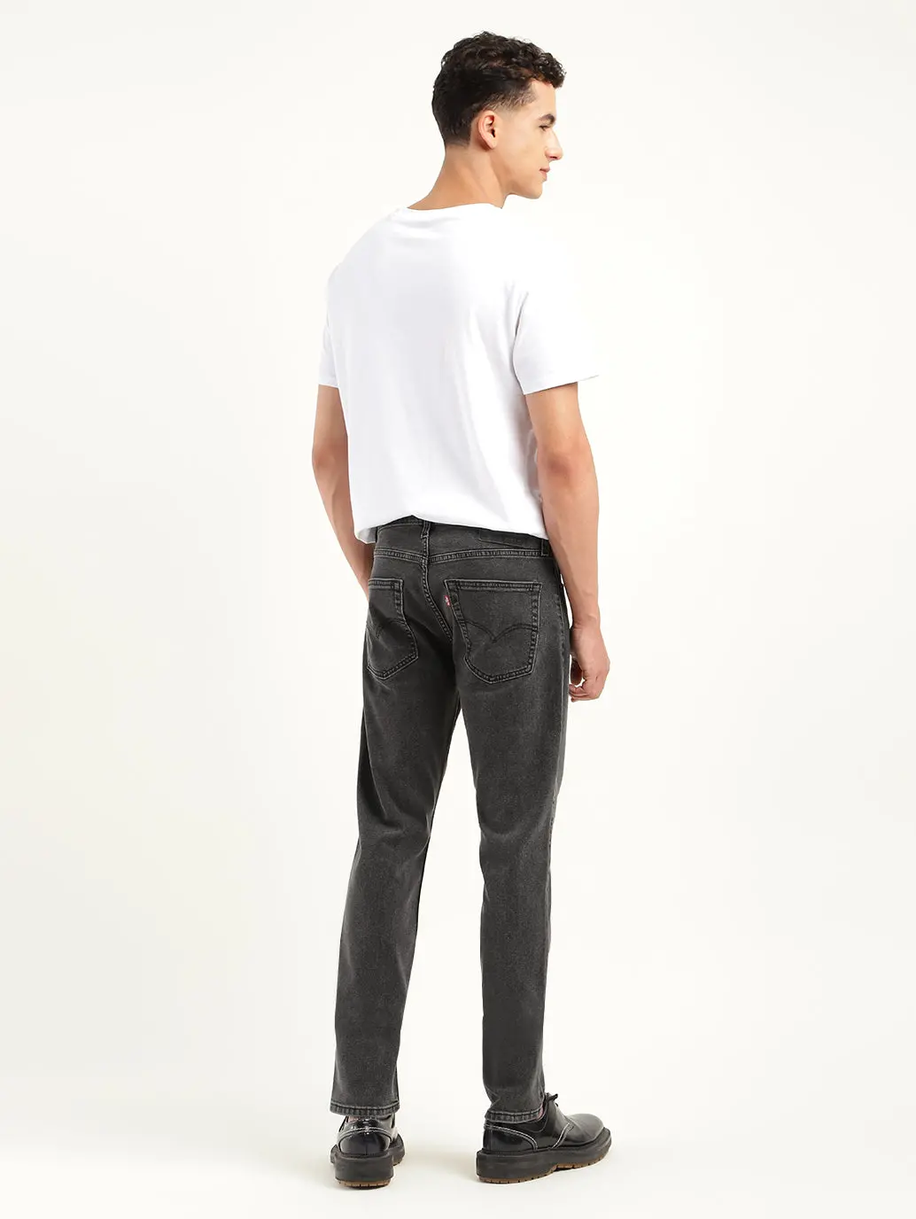Men's 512 Charcoal Grey Slim Tapered Fit Mid Rise Jeans 2