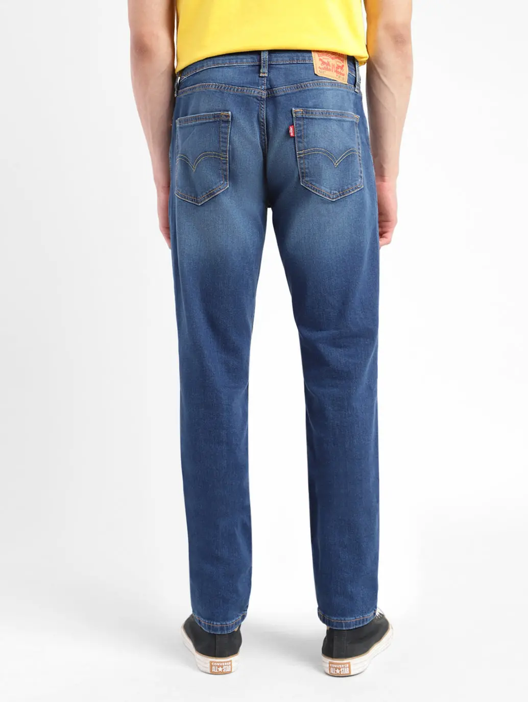 Men's 511 Blue Slim Fit Mid Rise Jeans 3