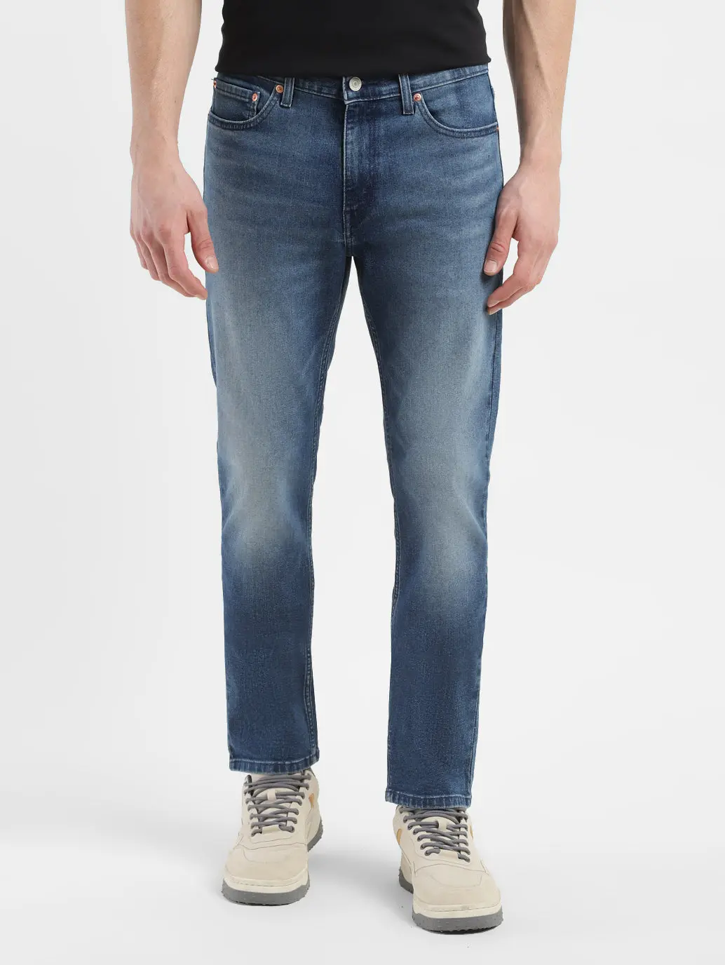 Men's 511 Blue Slim Fit Mid Rise Jeans 1