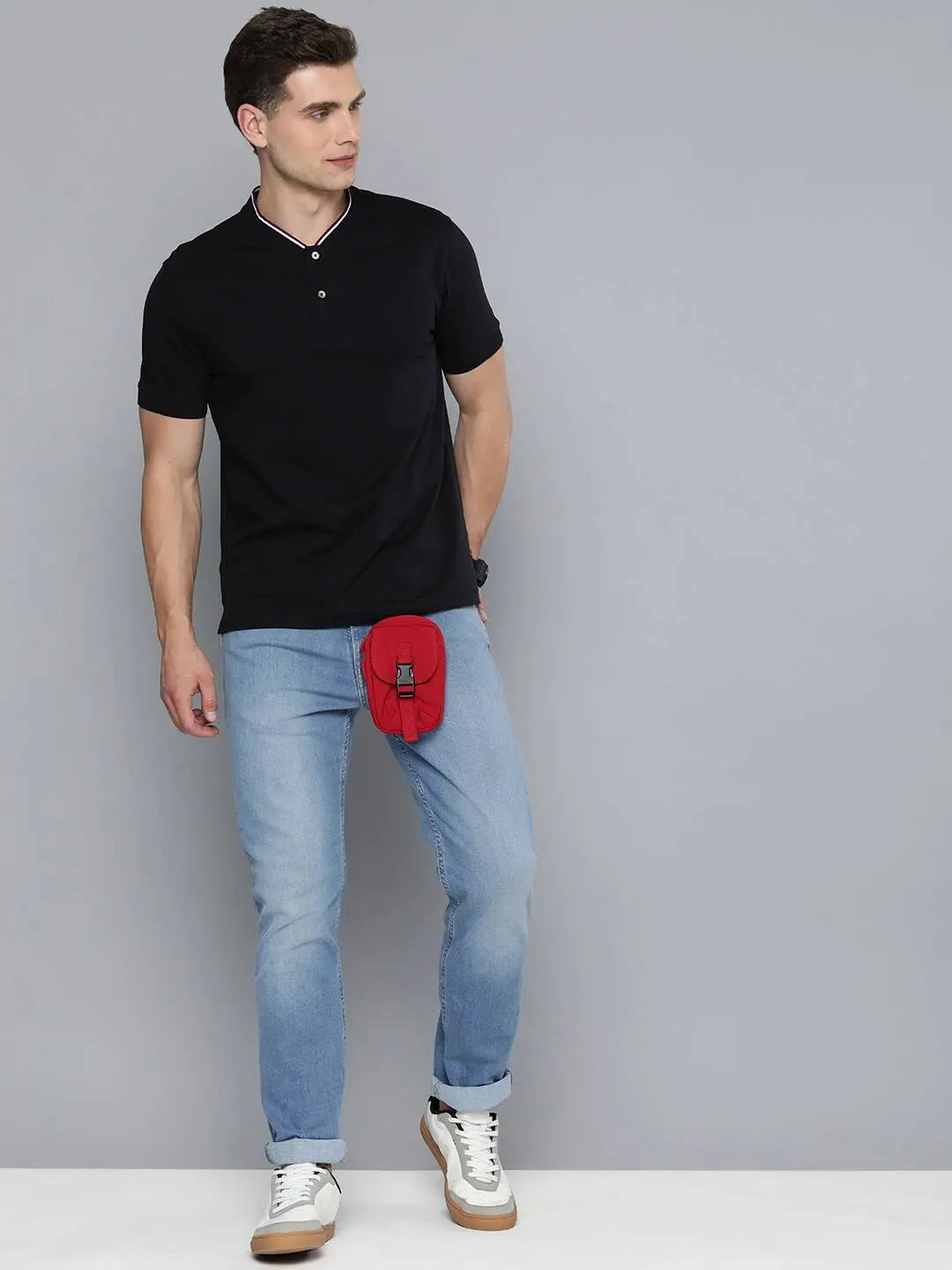 Men's 511 Blue Slim Fit Mid Rise Jeans 1