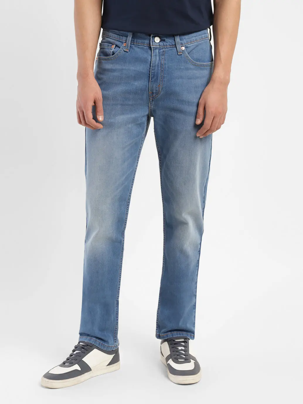 Men's 511 Blue Slim Fit Mid Rise Jeans 2