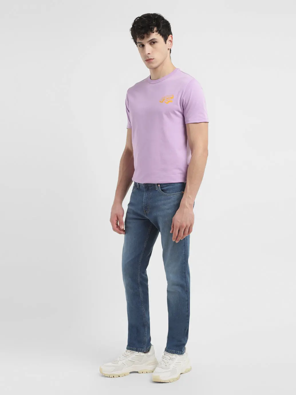 Men's 511 Blue Slim Fit Mid Rise Jeans 1
