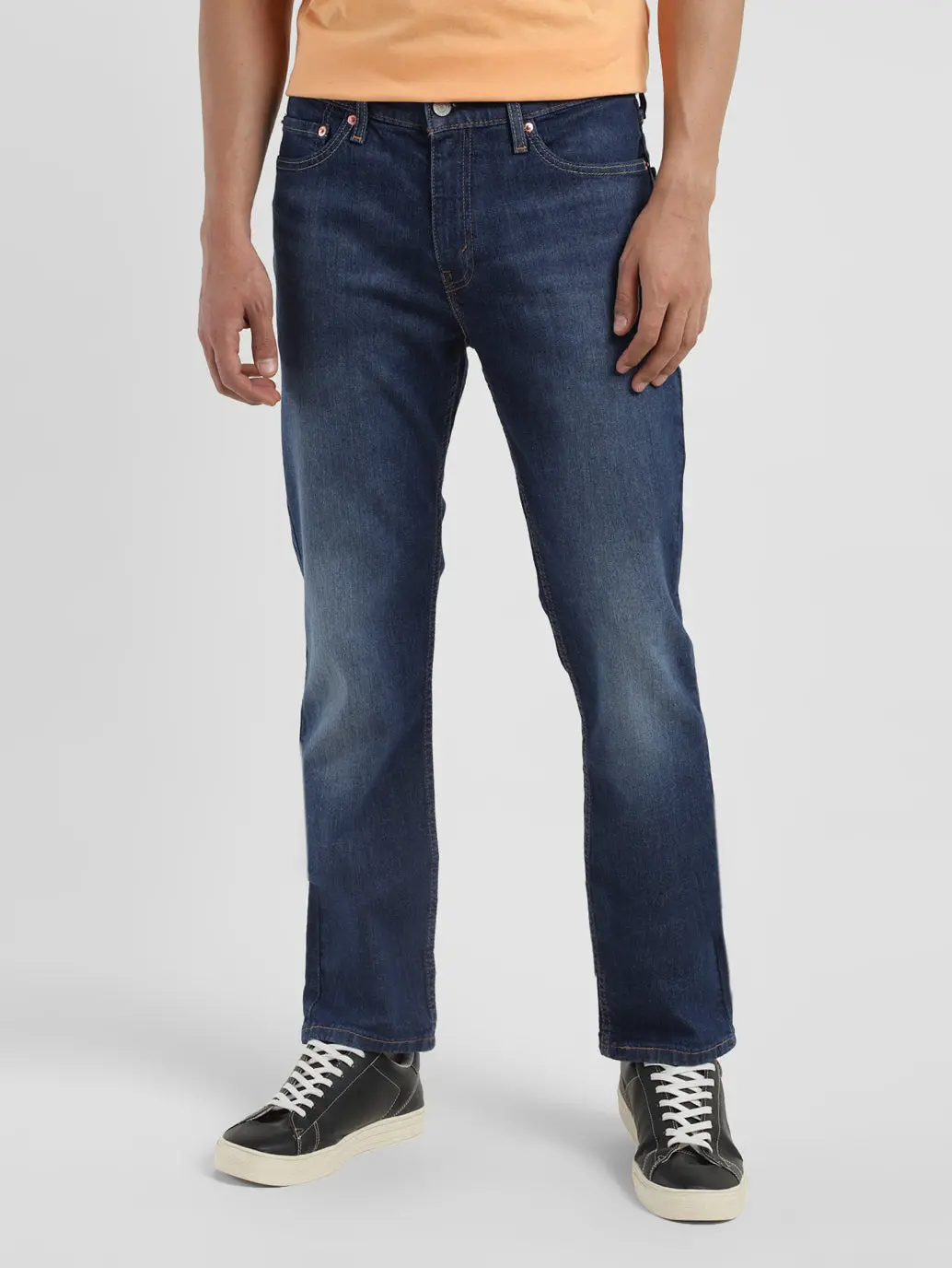 Men's 511 Dark Blue Slim Fit Mid Rise Jeans 2