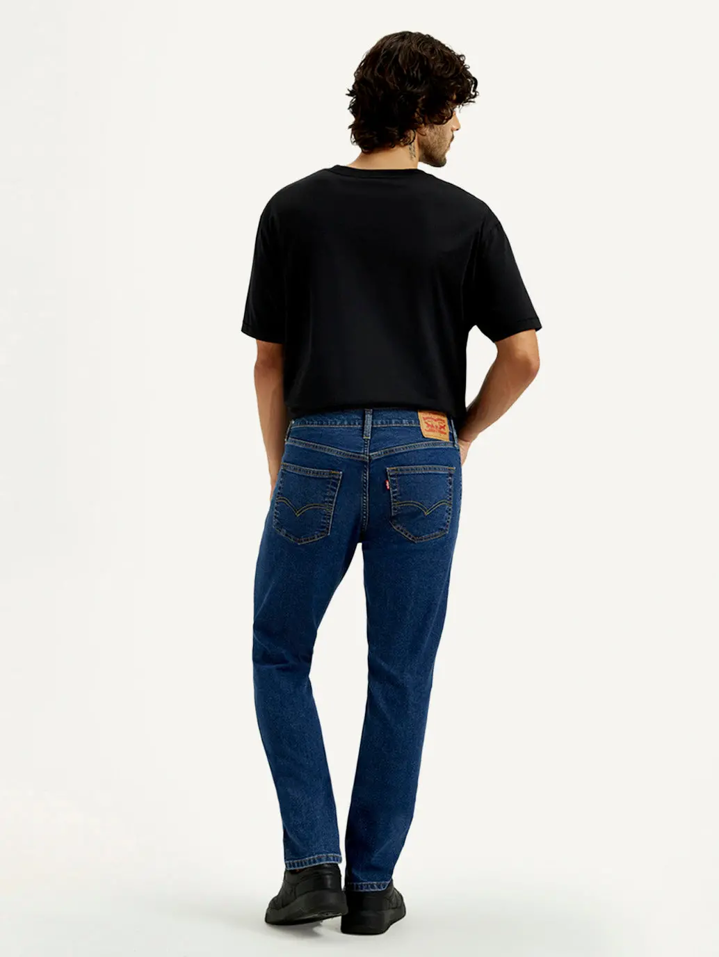Men's 511 Navy Blue Slim Fit Mid Rise Jeans 3