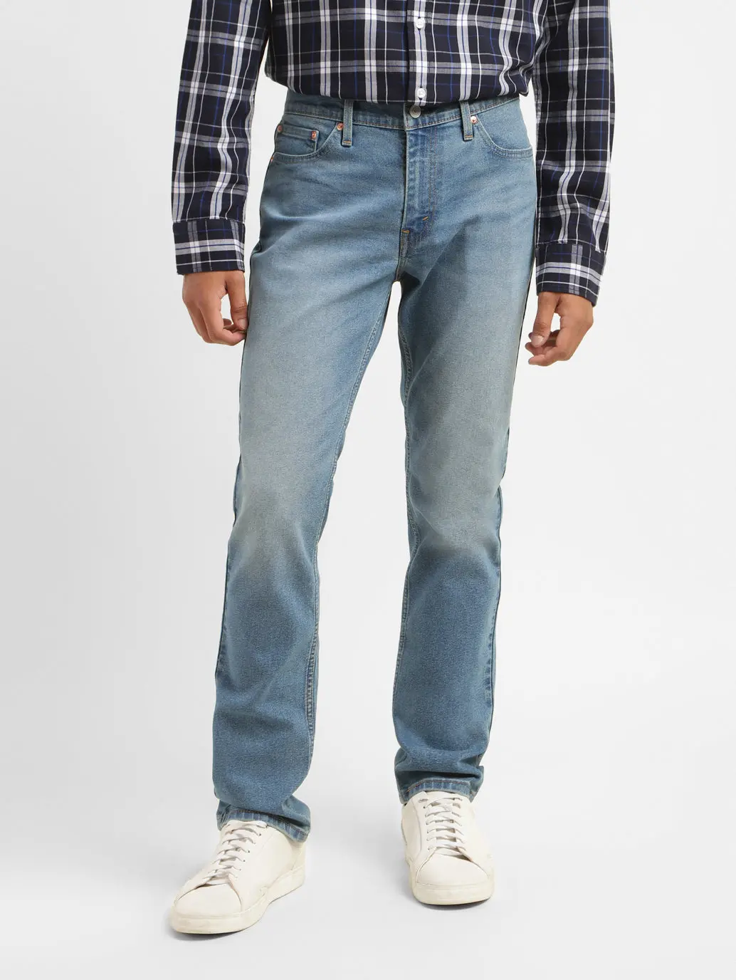 Men's 511 Blue Slim Fit Mid Rise Jeans 1